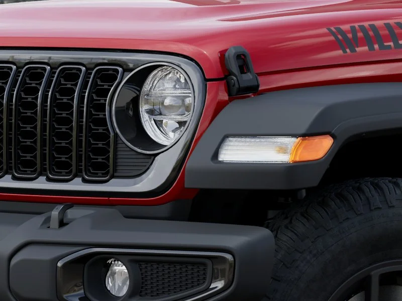 New 2026 Firecracker Red Clear-Coat Exterior Paint Jeep Willys image 37