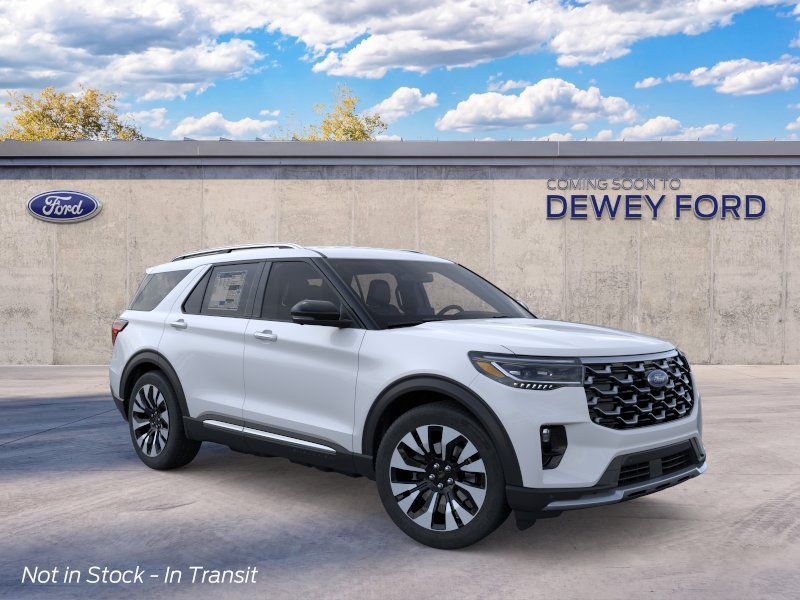 New 2026 Space White Metallic Ford Platinum image 7