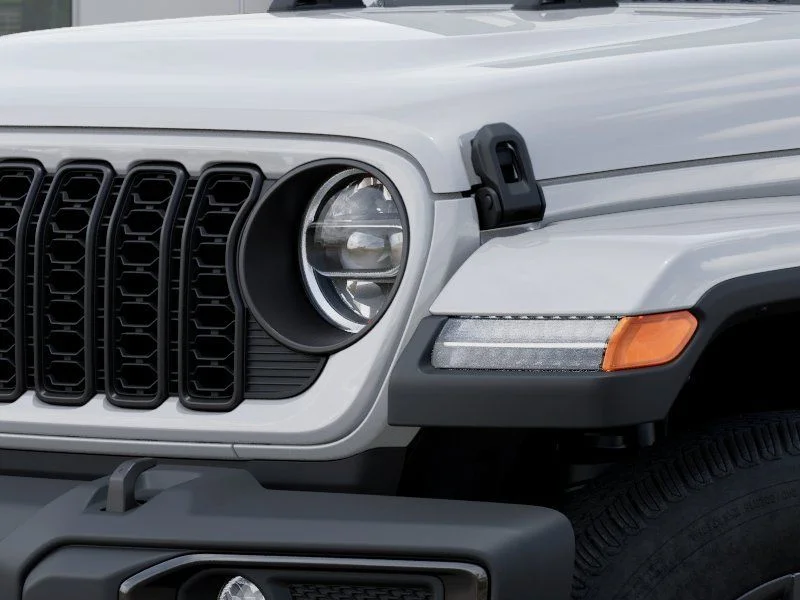 New 2026 Bright White Clear-Coat Exterior Paint Jeep Sport S image 10