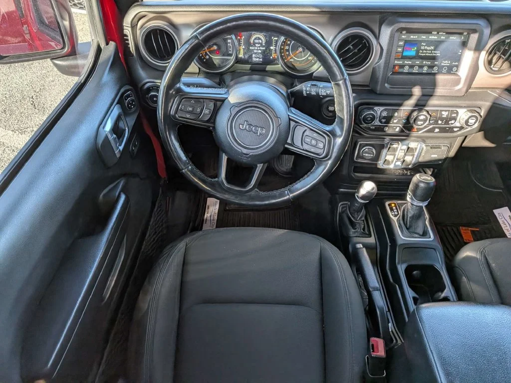 Used 2020 Red Clearcoat Jeep Unlimited Sport image 11