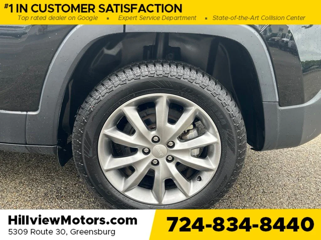 Used 2018 Diamond Black Jeep Limited image 12