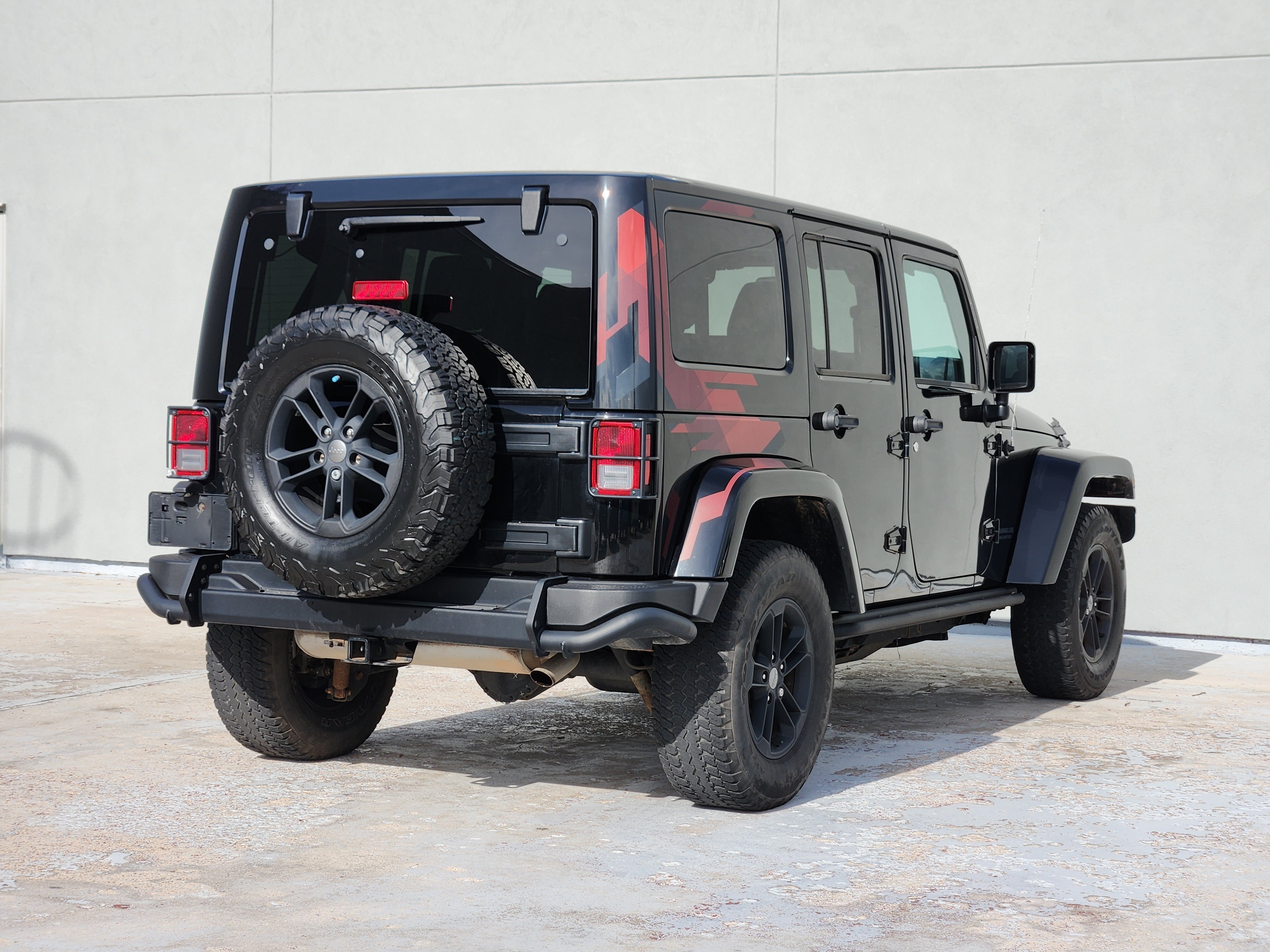 Used 2017 Black Clearcoat Jeep Winter image 7