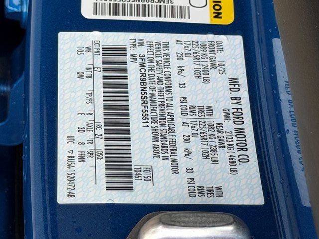 Used 2025 Blue Ford Big Bend image 28