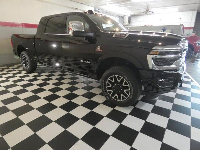 New 2026 Diamond Black Crystal Pearlcoat RAM Limited Longhorn image 6