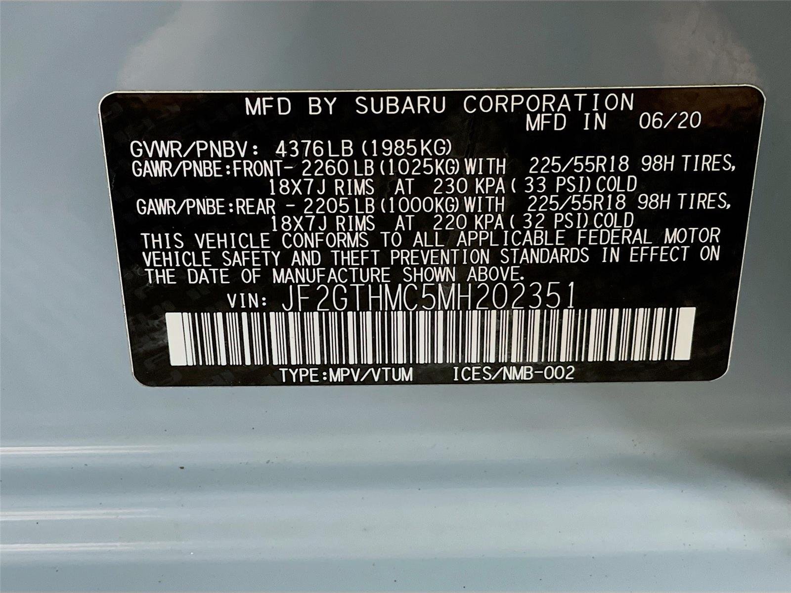 Certified Used 2021 Cool Gray Khaki Subaru Limited image 35