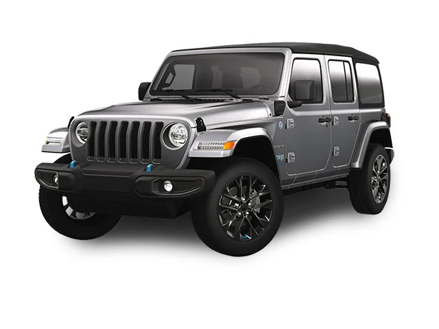 Used 2023 Silver Zynith Clearcoat Jeep Sahara 4xe image 1