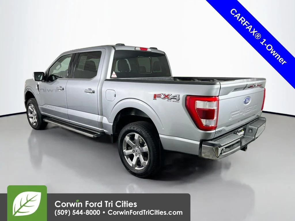 Certified Used 2022 Stone Gray Metallic Ford Lariat image 11