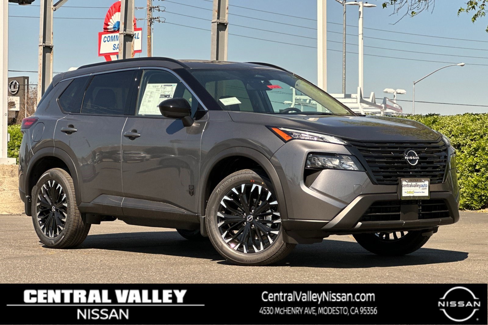 New 2026 Gun Metallic Nissan Dark Armor image 1