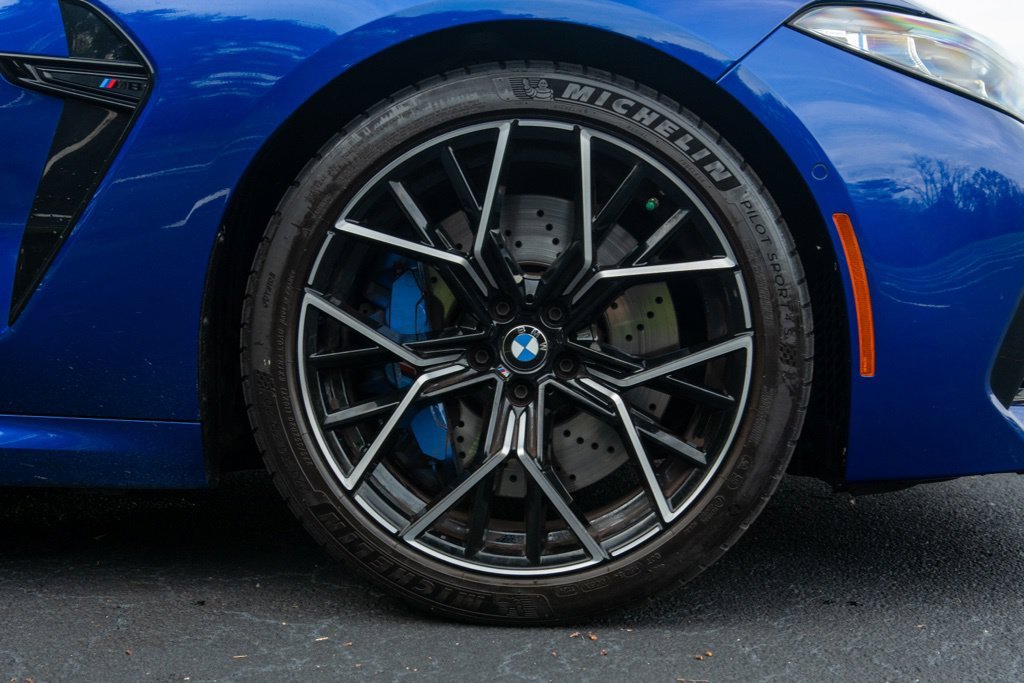Used 2025 Marina Bay Blue Metallic BMW Competition image 12