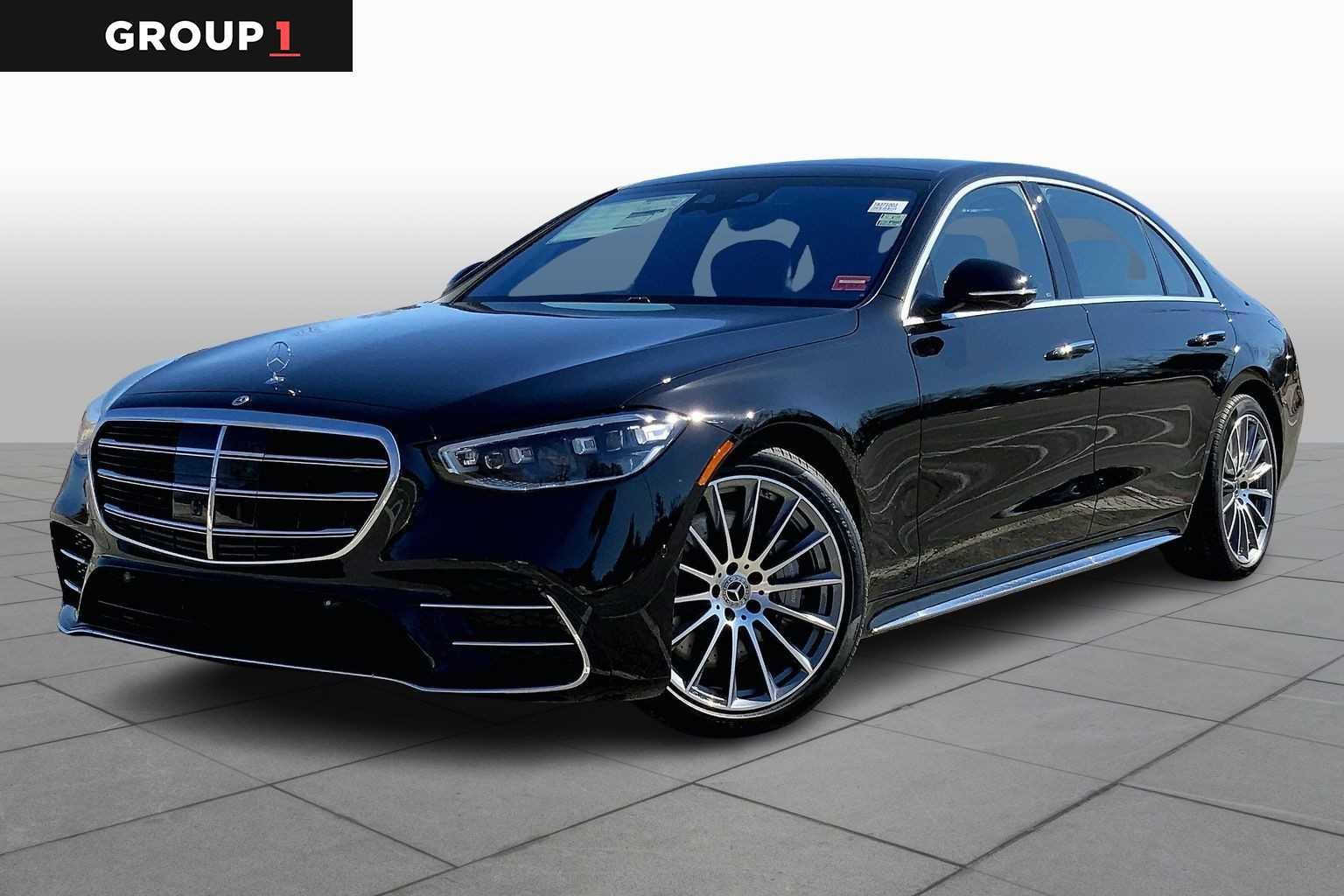 Obsidian Black Metallic 2026 Mercedes-Benz S-Class S 580 4MATIC Sedan All-Wheel Drive