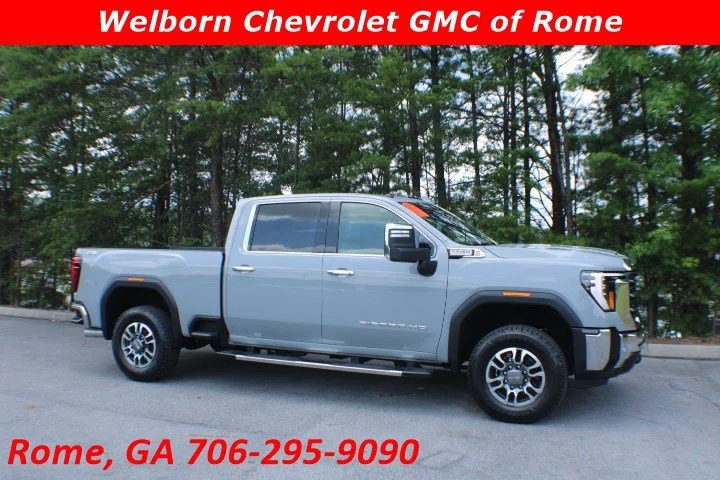 Certified Used 2024 Thunderstorm Gray GMC SLT image 1