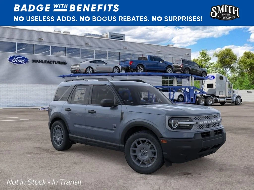 New 2026 Azure Gray Metallic Tri-Coat Ford Big Bend® image 8