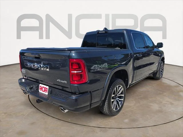 New 2026 Forged Blue Metallic Exterior Paint RAM Limited Longhorn image 10