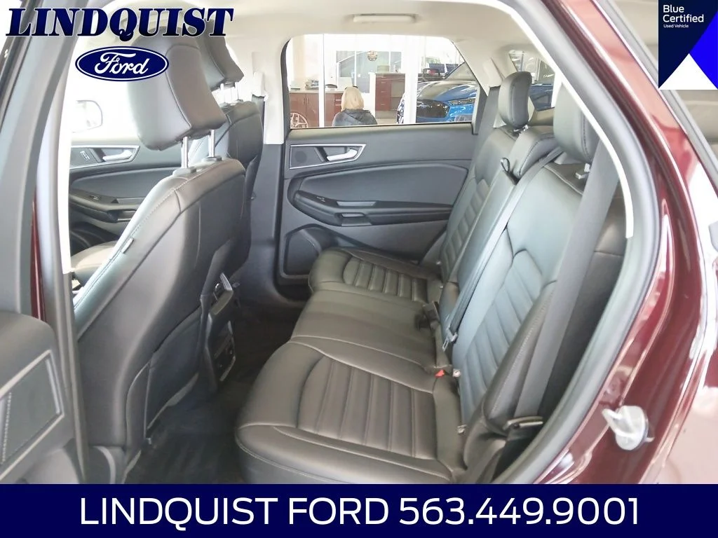 Certified Used 2024 Burgundy Velvet Metallic Tinted Clearcoat Ford SEL image 11