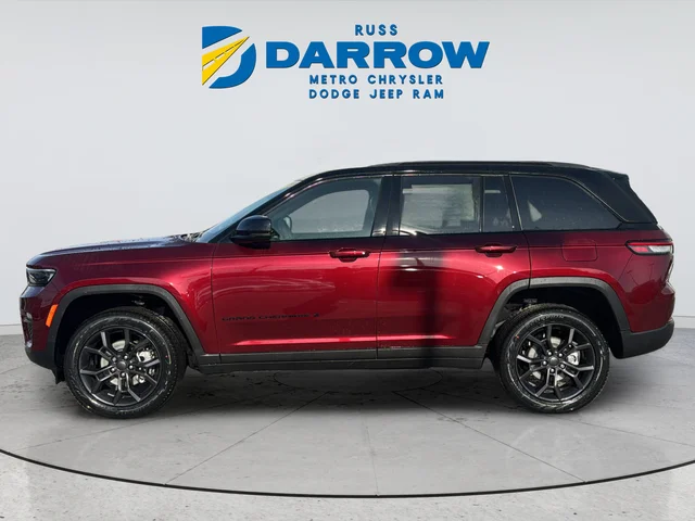 New 2025 Velvet Red Pearl-Coat Exterior Paint Jeep Limited image 2