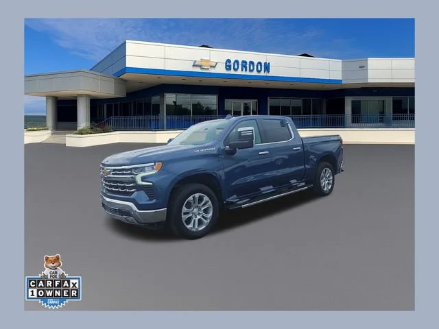 Used 2024 Lakeshore Blue Metallic Chevrolet LTZ image 1