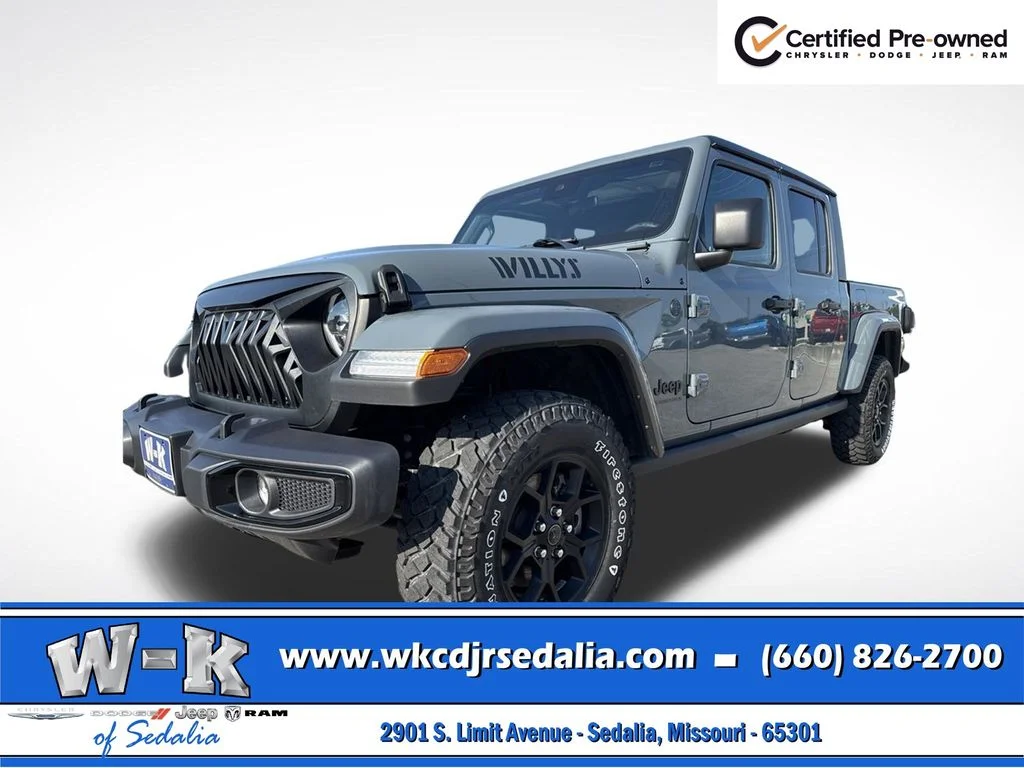 Certified Used 2025 Gray Jeep Willys image 15