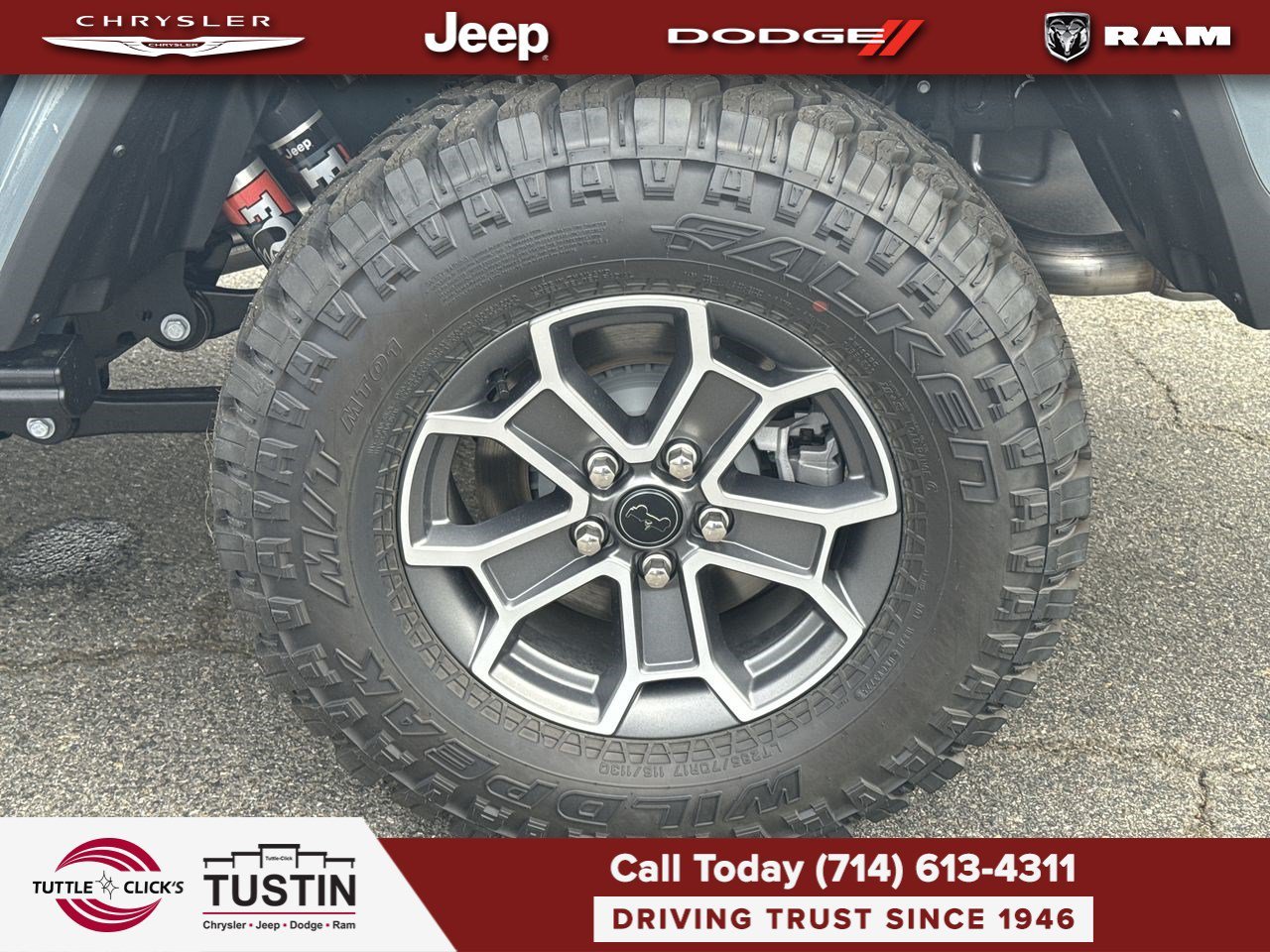 New 2026 Anvil Clear-Coat Exterior Paint Jeep Mojave X image 16