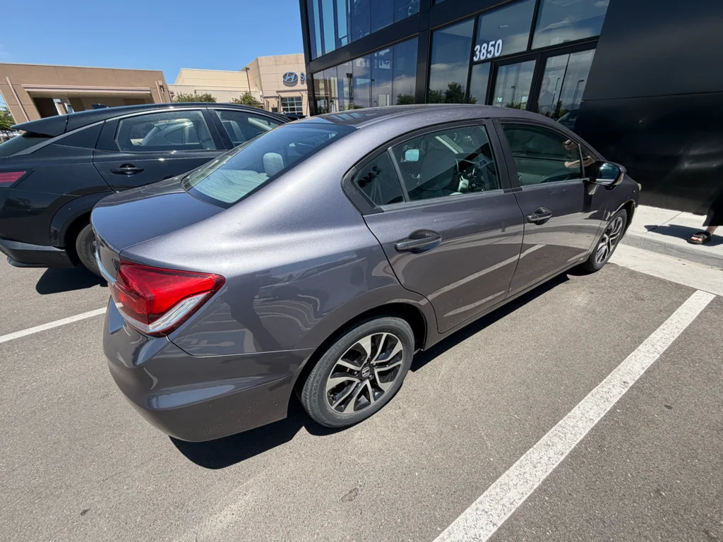 Used 2014 Modern Steel Metallic Honda EX image 6