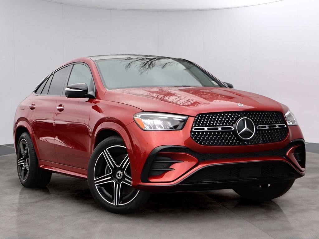 Used 2025 MANUFAKTUR Cardinal Red Mercedes-Benz GLE 450 image 1