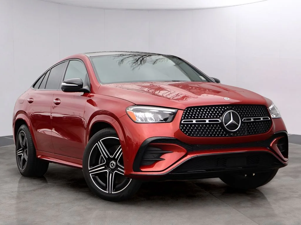 Used 2025 MANUFAKTUR Cardinal Red Mercedes-Benz GLE 450 image 1