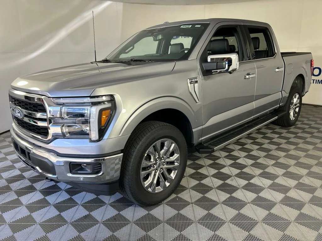 New 2026 Iconic Silver Metallic Ford Lariat image 1