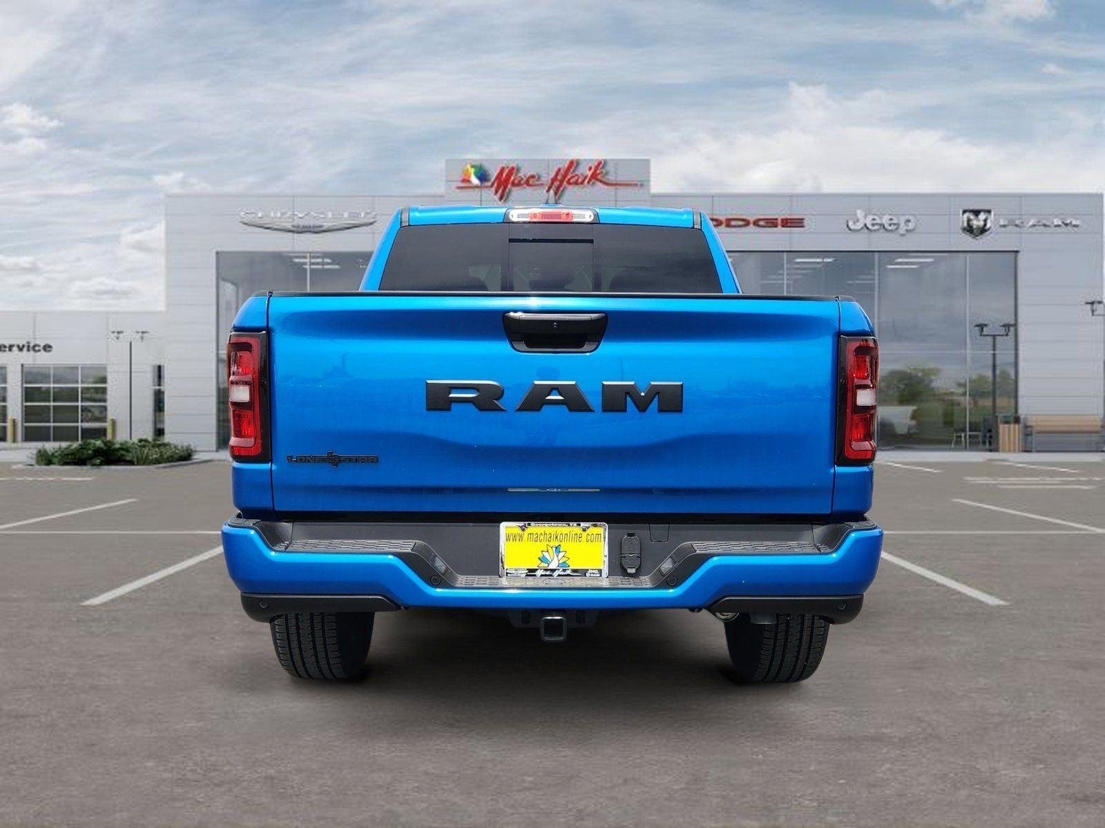 New 2026 Hydro Blue Pearl-Coat Exterior Paint RAM Lone Star image 4