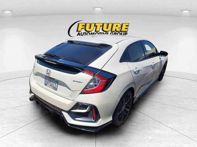 Used 2021 White Honda Sport image 3