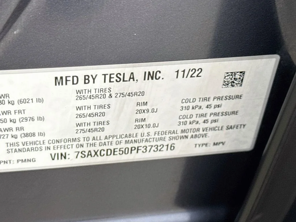 Used 2023 Gray Tesla Standard Range image 32