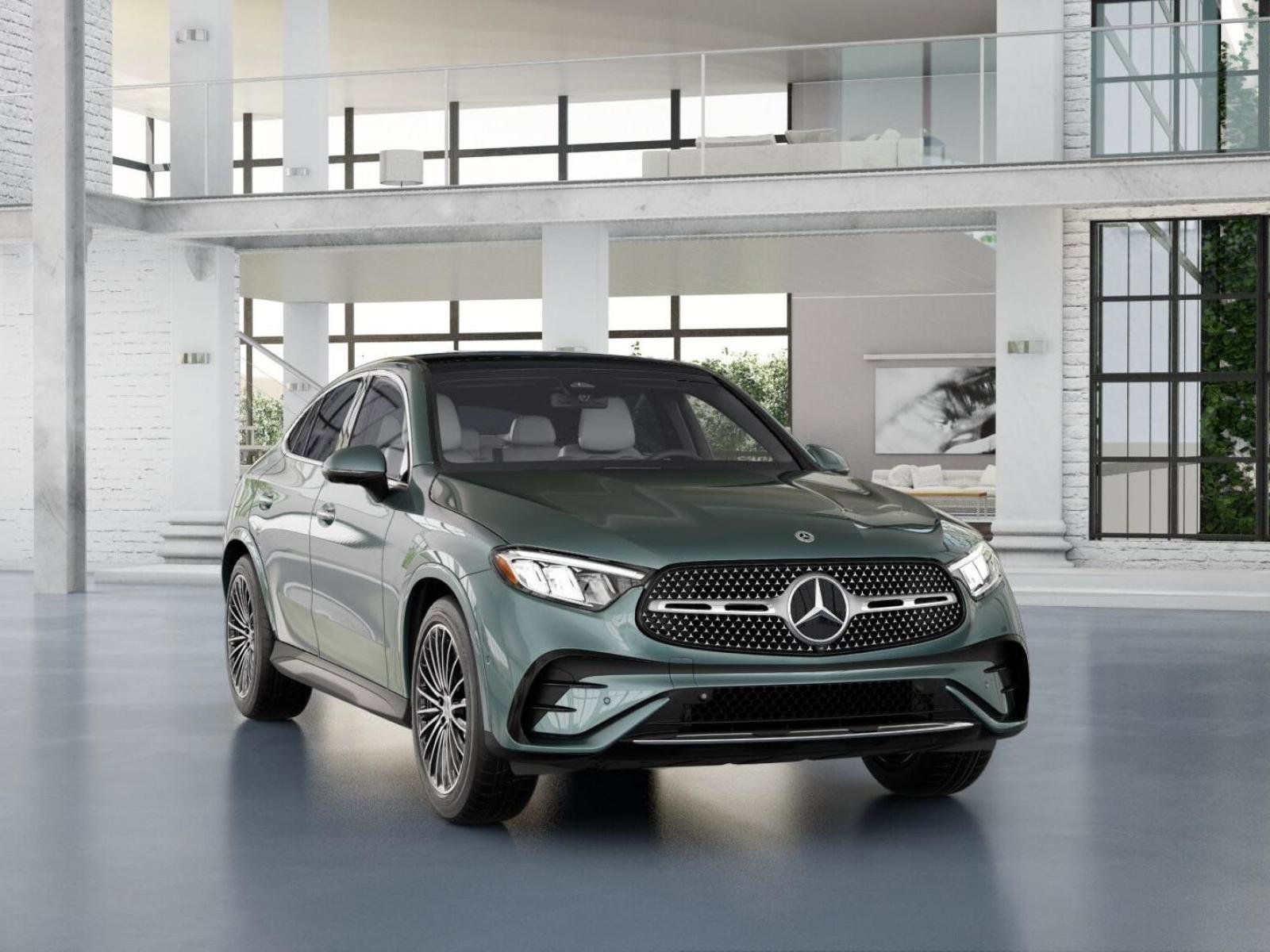 New 2026 Verde Silver Metallic Mercedes-Benz GLC 300 Coupe image 9