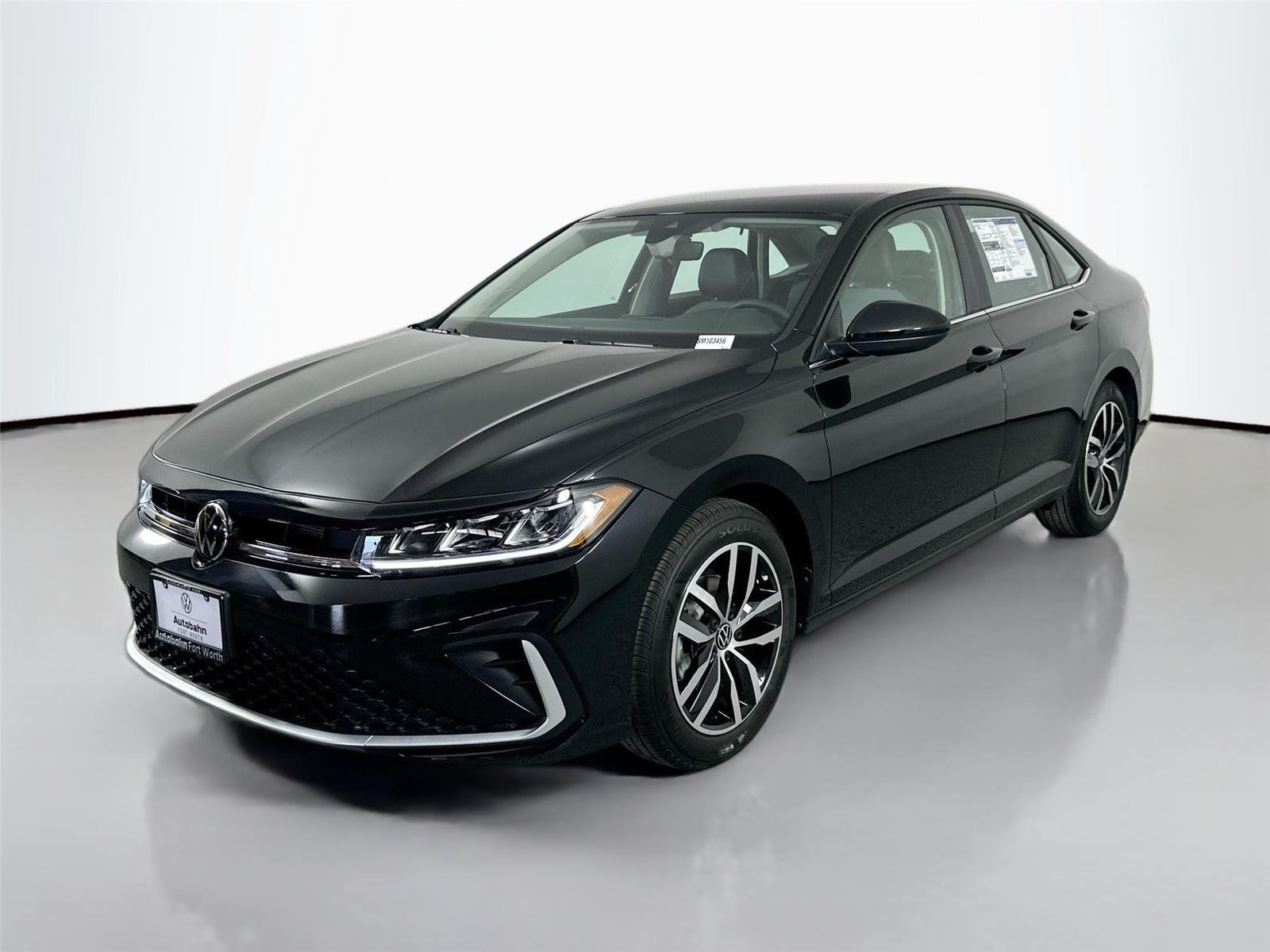 New 2025 Deep Black Pearl Volkswagen SE image 1