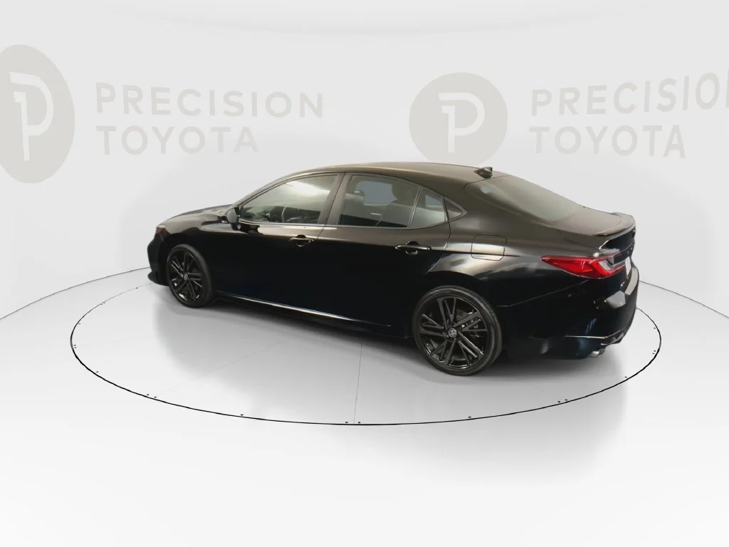 Used 2025 Midnight Black Metallic Toyota XSE image 2