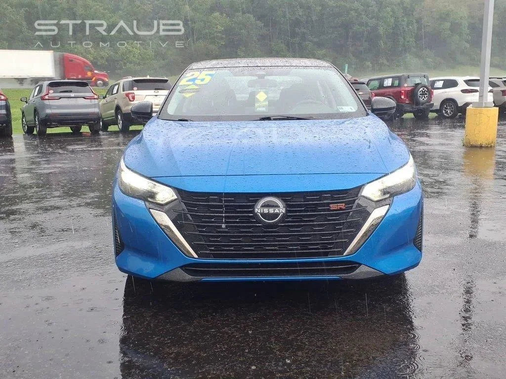 Used 2025 Electric Blue Metallic/Super Black Nissan SR image 2