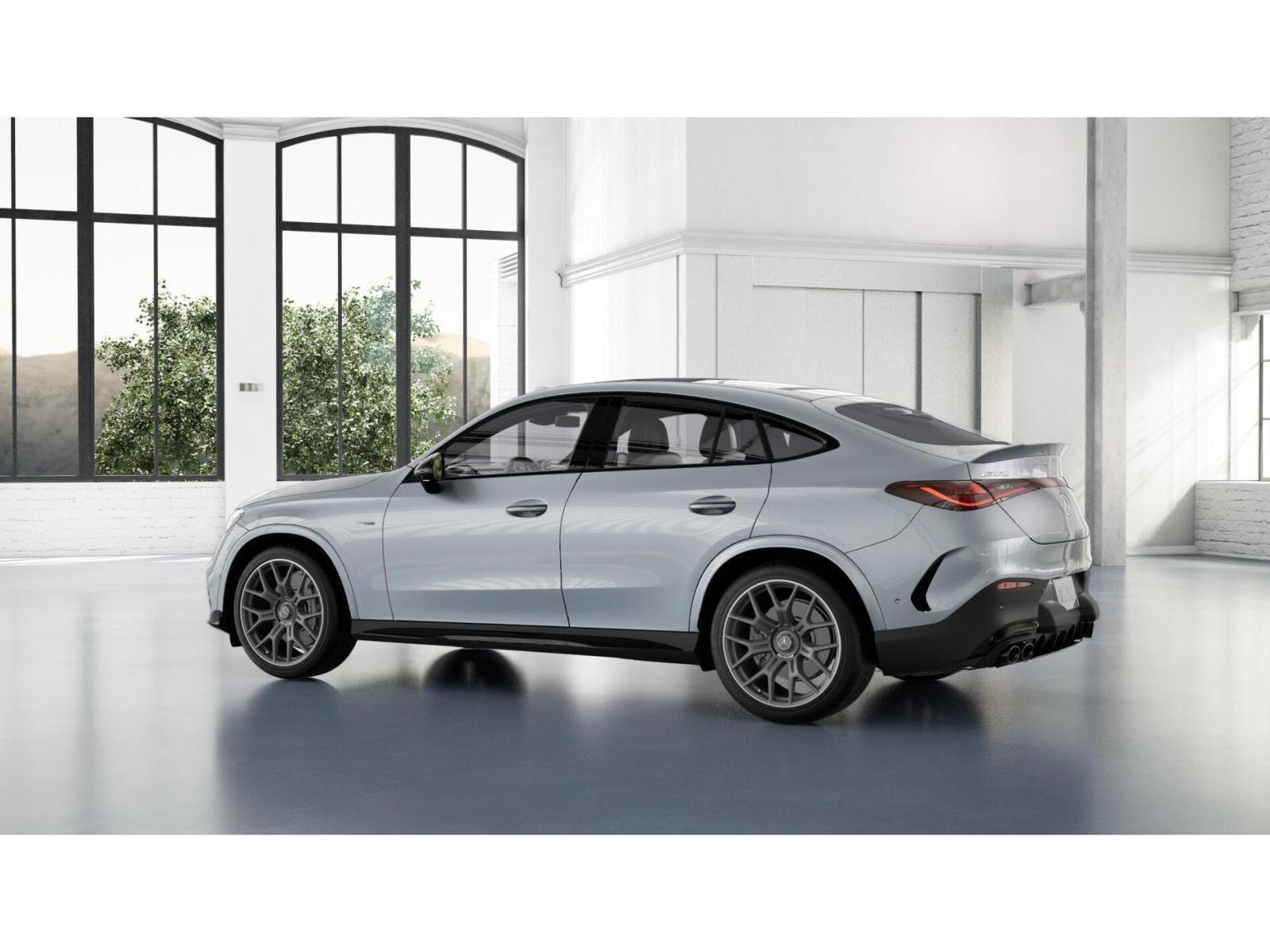 New 2027 Cirrus Silver Metallic Mercedes-Benz AMG® GLC 53 4MATIC+ Coupe image 71