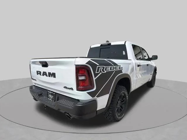 New 2026 Bright White Clear-Coat Exterior Paint RAM REBEL image 3