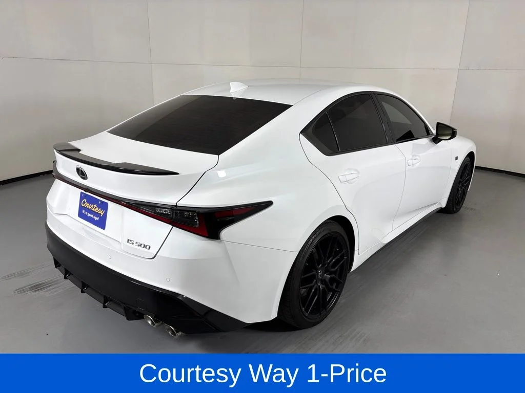 Used 2024 White Lexus 500 F SPORT Performance Premium image 11