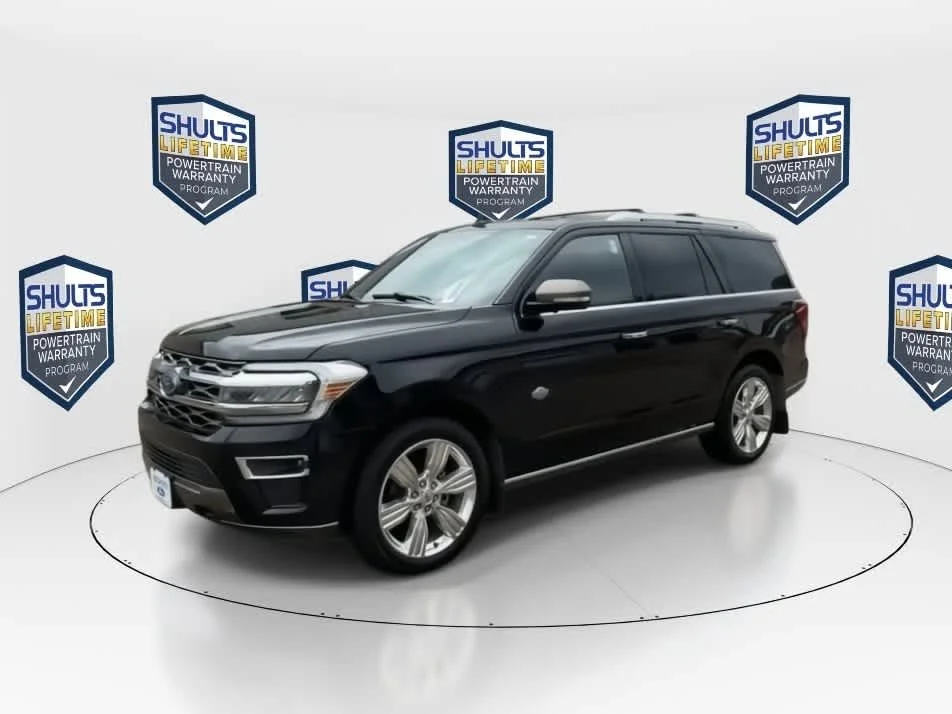 Used 2022 Agate Black Metallic Ford King Ranch image 4