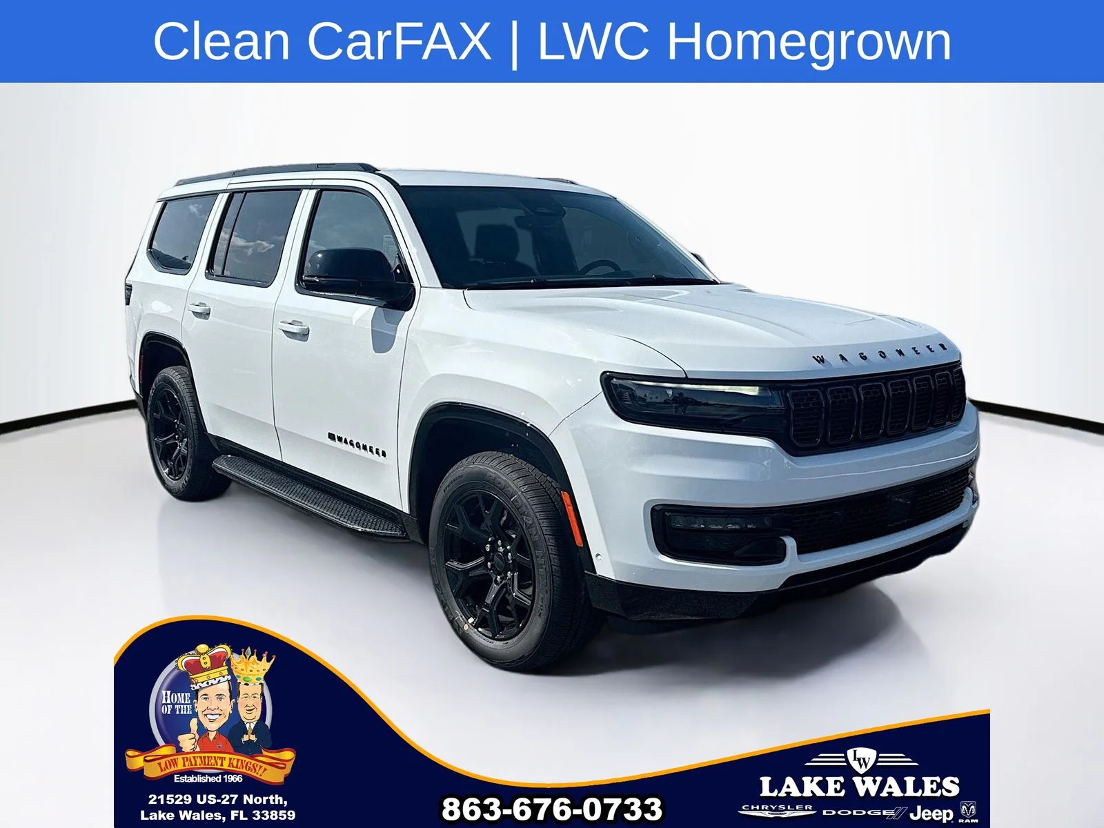 Certified Used 2025 White Jeep Series II image 1