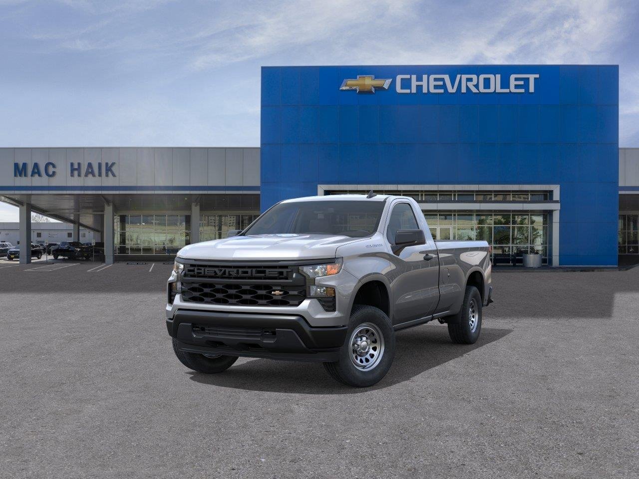 New 2026 Sterling Gray Metallic Chevrolet WT image 8