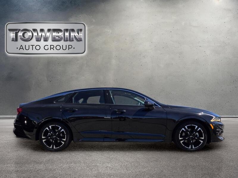 Used 2021 Ebony Black KIA GT-LINE AUTO AWD image 3