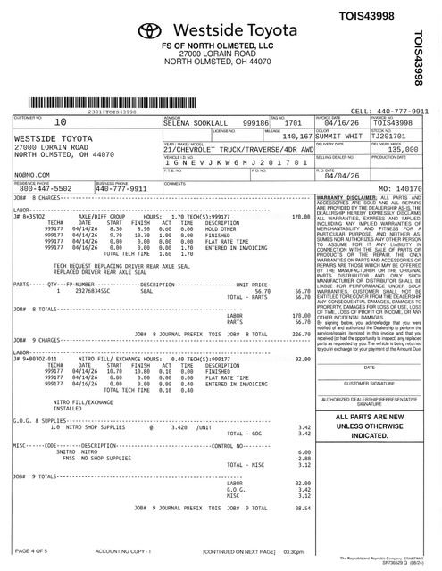 Used 2021 Summit White Chevrolet RS image 23