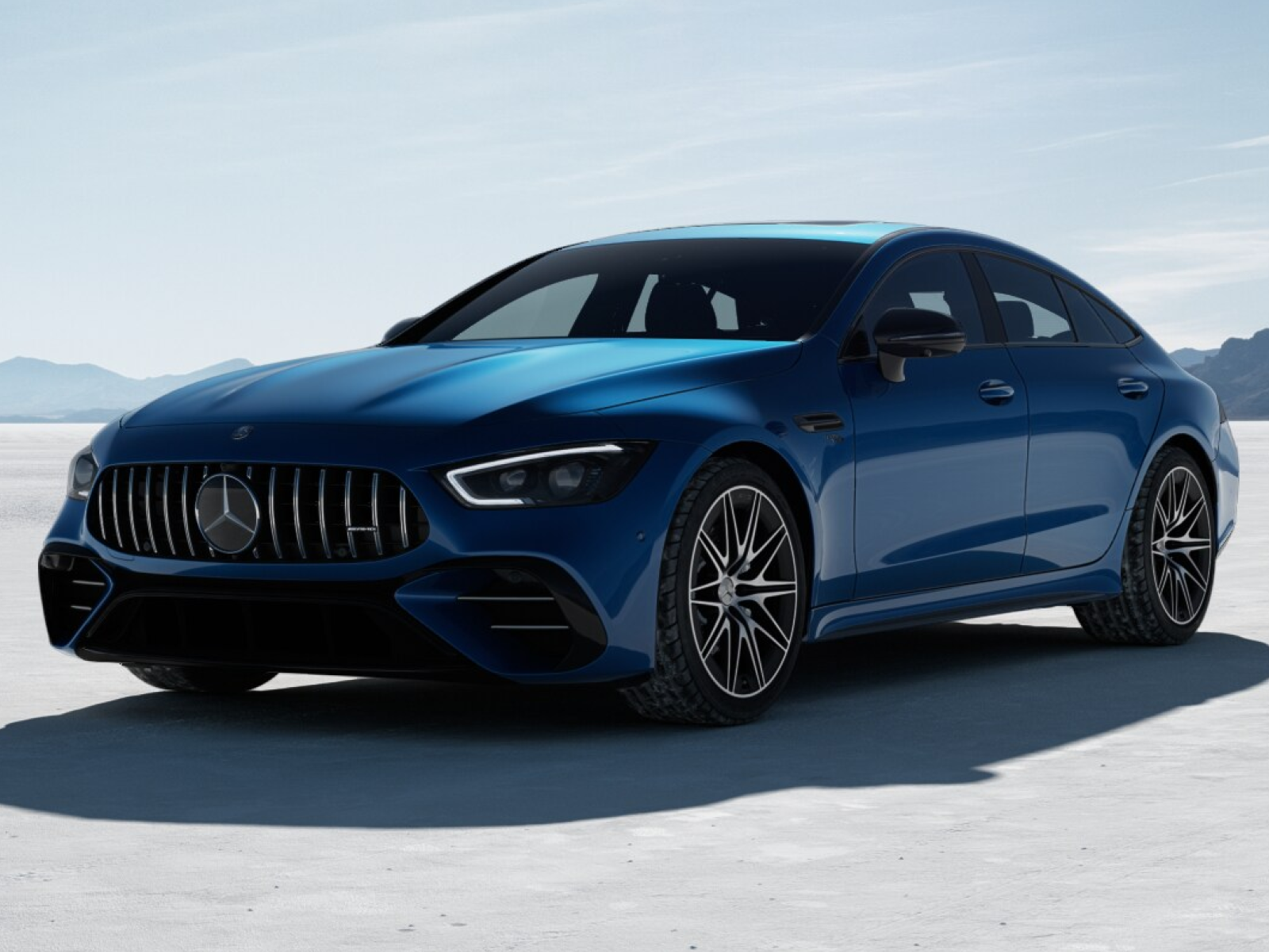 New 2026 Starling Blue Metallic Mercedes-Benz AMG® GT 43 4-Door Coupe image 1