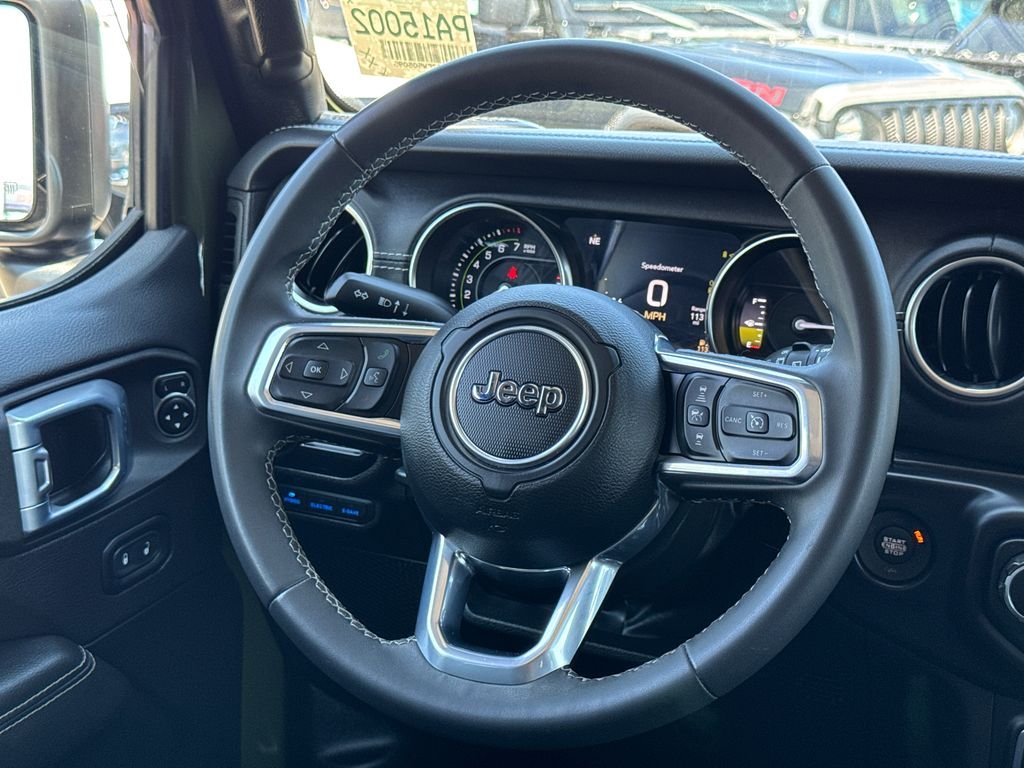 Used 2023 Green Jeep Sahara 4xe image 24