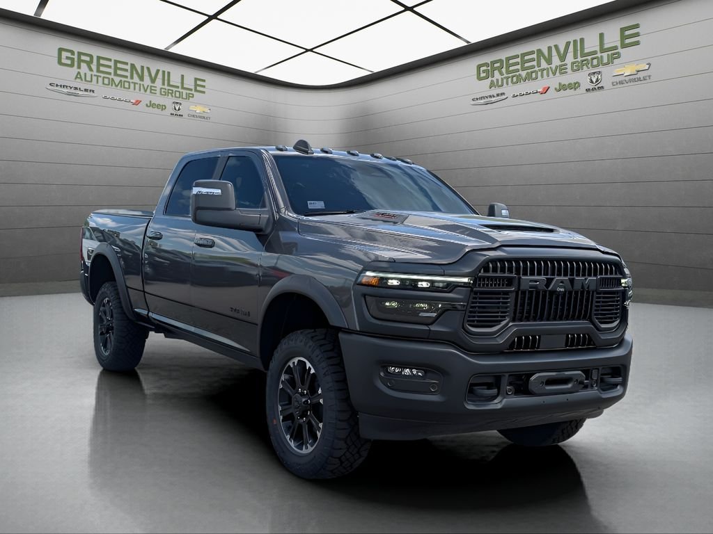 New 2026 Granite Crystal Metallic Clearcoat RAM Rebel Hemi 4x4 image 10