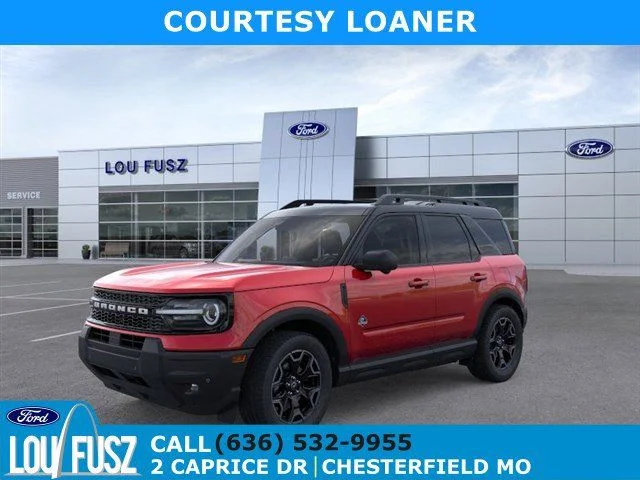 New 2025 Ruby Red Metallic Tinted Clearcoat Ford Outer Banks image 1