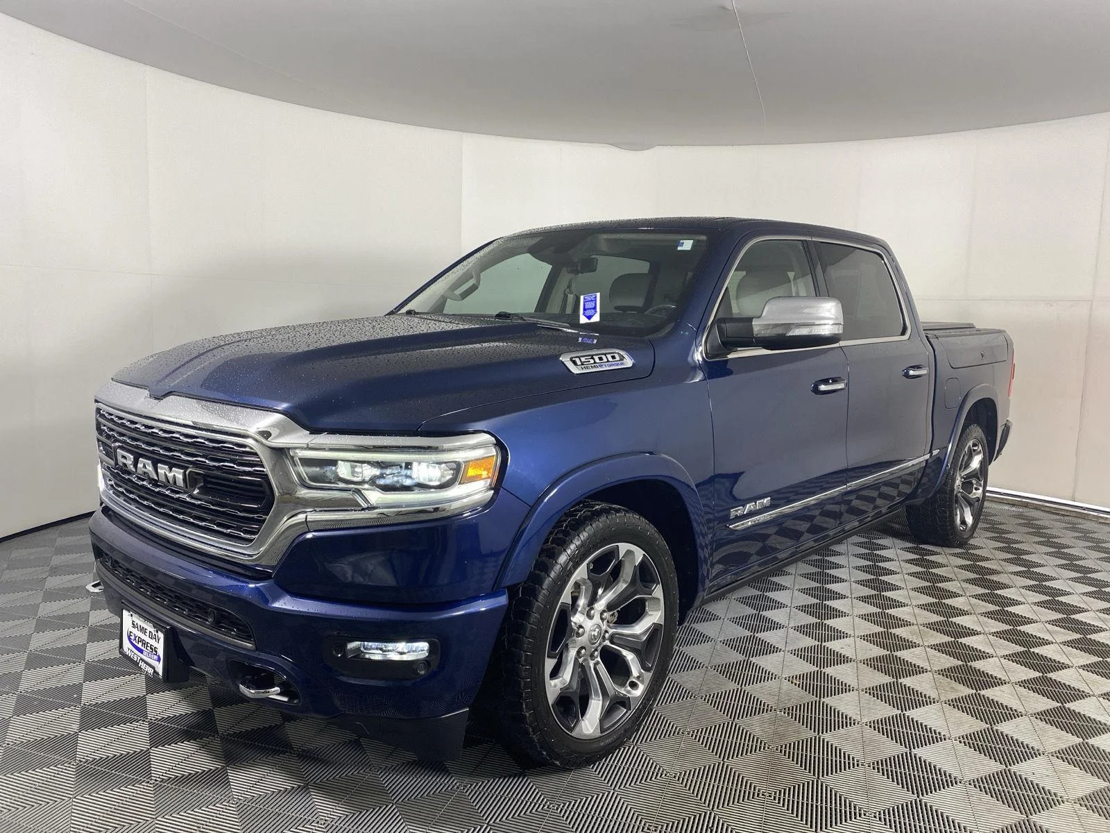 Used 2022 Patriot Blue Pearlcoat Ram Limited image 13