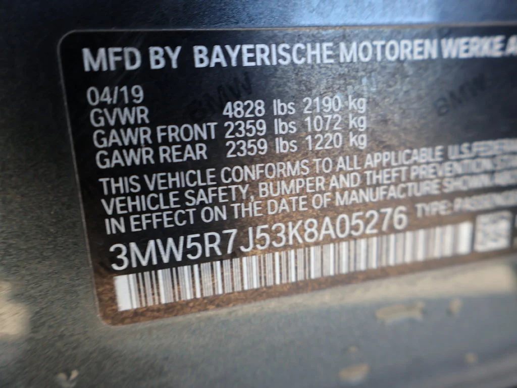 Used 2019 Mineral Grey Metallic BMW 330i xDrive image 45