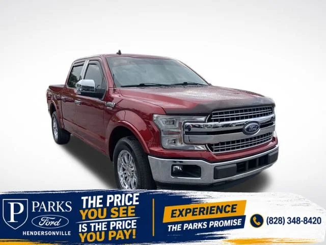 Used 2019 Ruby Red Metallic Tinted Clearcoat Ford Lariat image 1