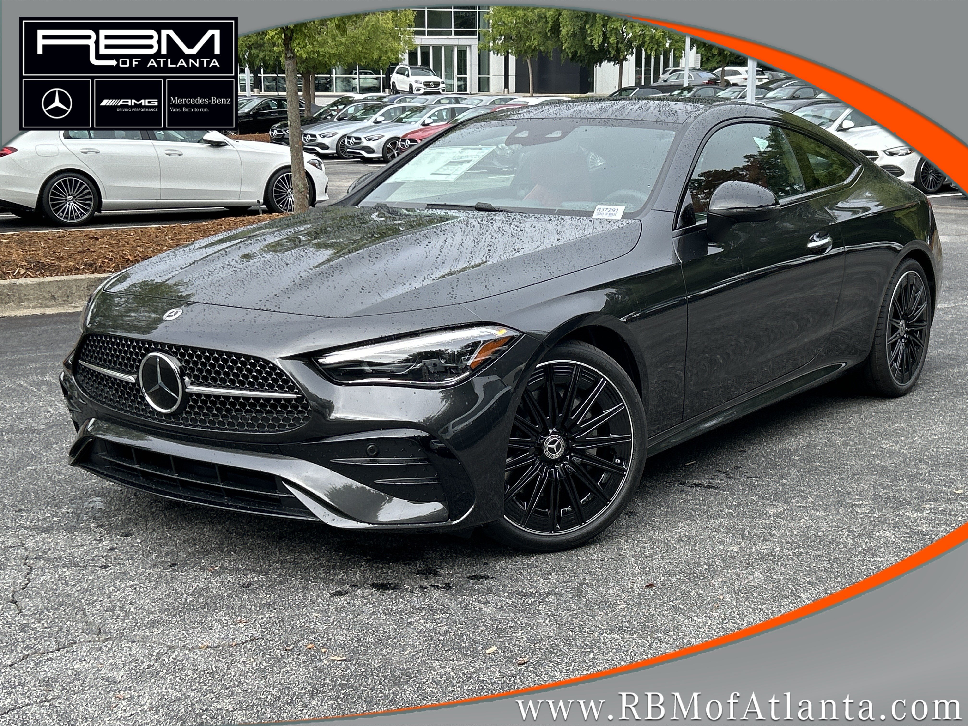 New 2026 Graphite Grey Metallic Mercedes-Benz CLE 300 4MATIC® Coupe image 1