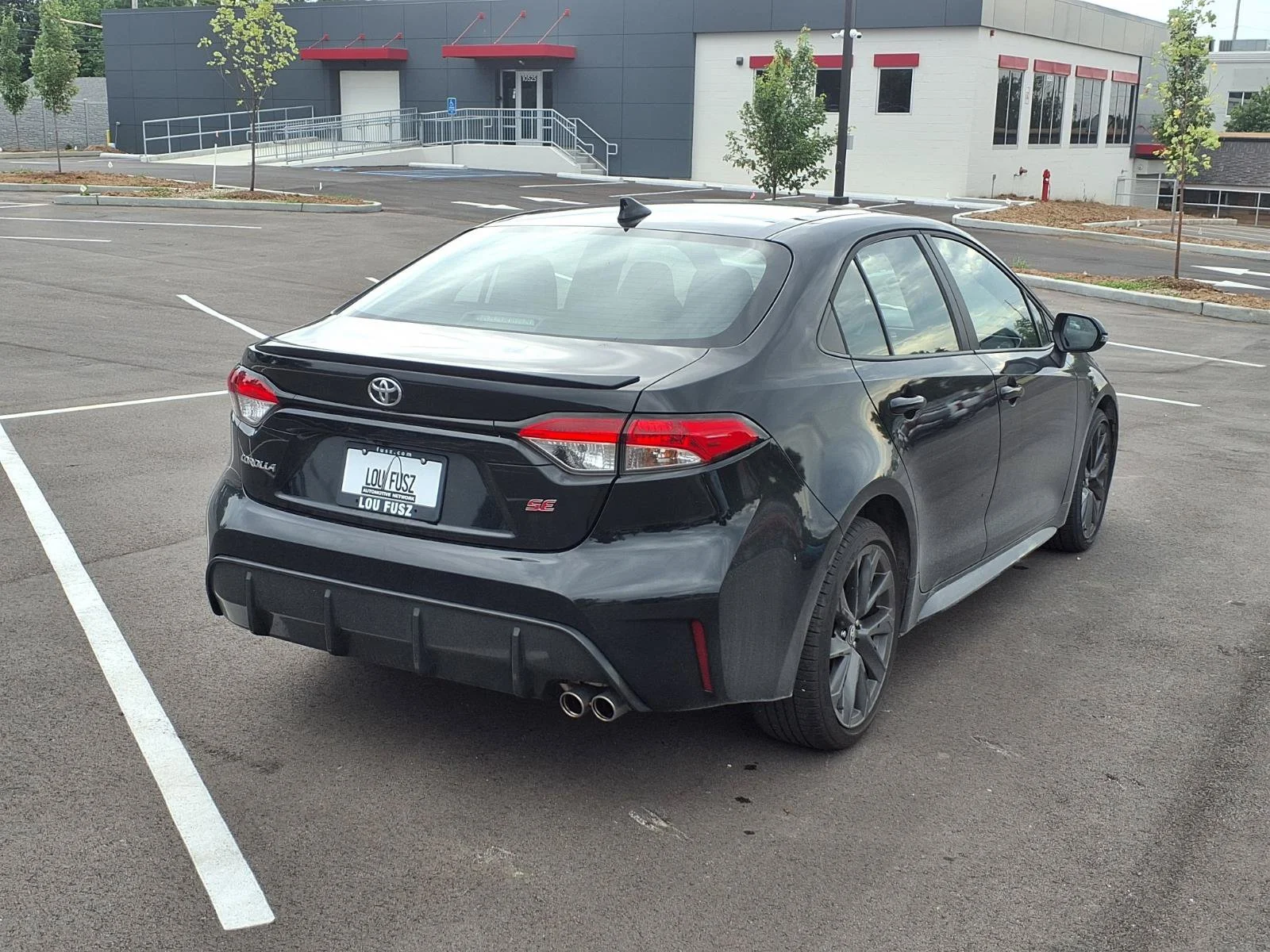 Certified Used 2023 Midnight Black Metallic Toyota SE image 4